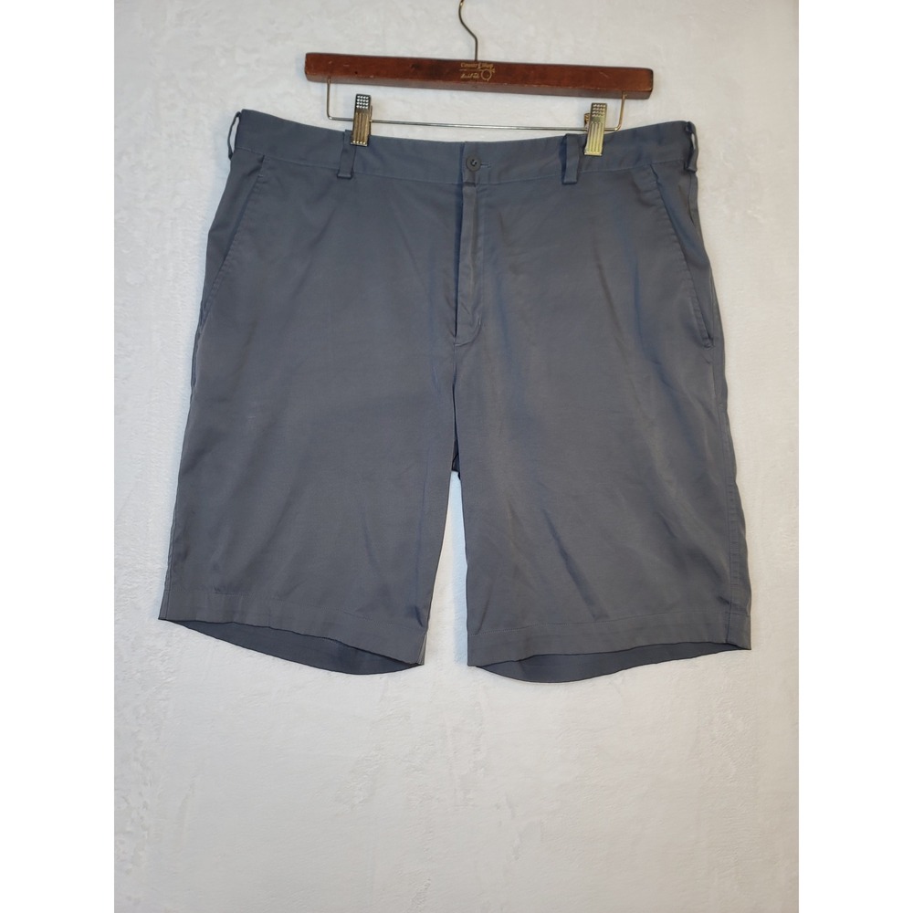 Nike Golf Mens Dri-FIT Performance Shorts Preppy Vaca Resortwear Gray Size 36